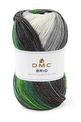 DMC Brio - Gomitolo misto lana sfumata 100 gr. (Tutti i colori)