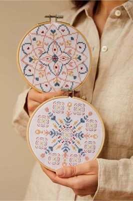 Mandala Meditativo Duo Kit Punto Croce - DMC Mindful Making Mandala Meditativo Duo Kit Punto Croce - DMC Mindful Making