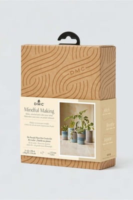 DMC Mindful Making - Coprivasetti della tranquillità Kit Uncinetto