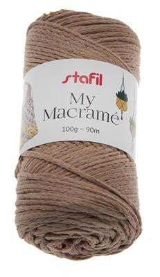 My Macramè Stafi - Filo per macramè e intrecci 100 gr 90 mt My Macramè Stafi - Filo per macramè e intrecci 100 gr 90 mt