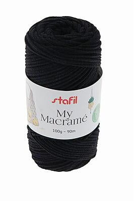 My Macramè Stafi - Filo per macramè e intrecci 100 gr 90 mt