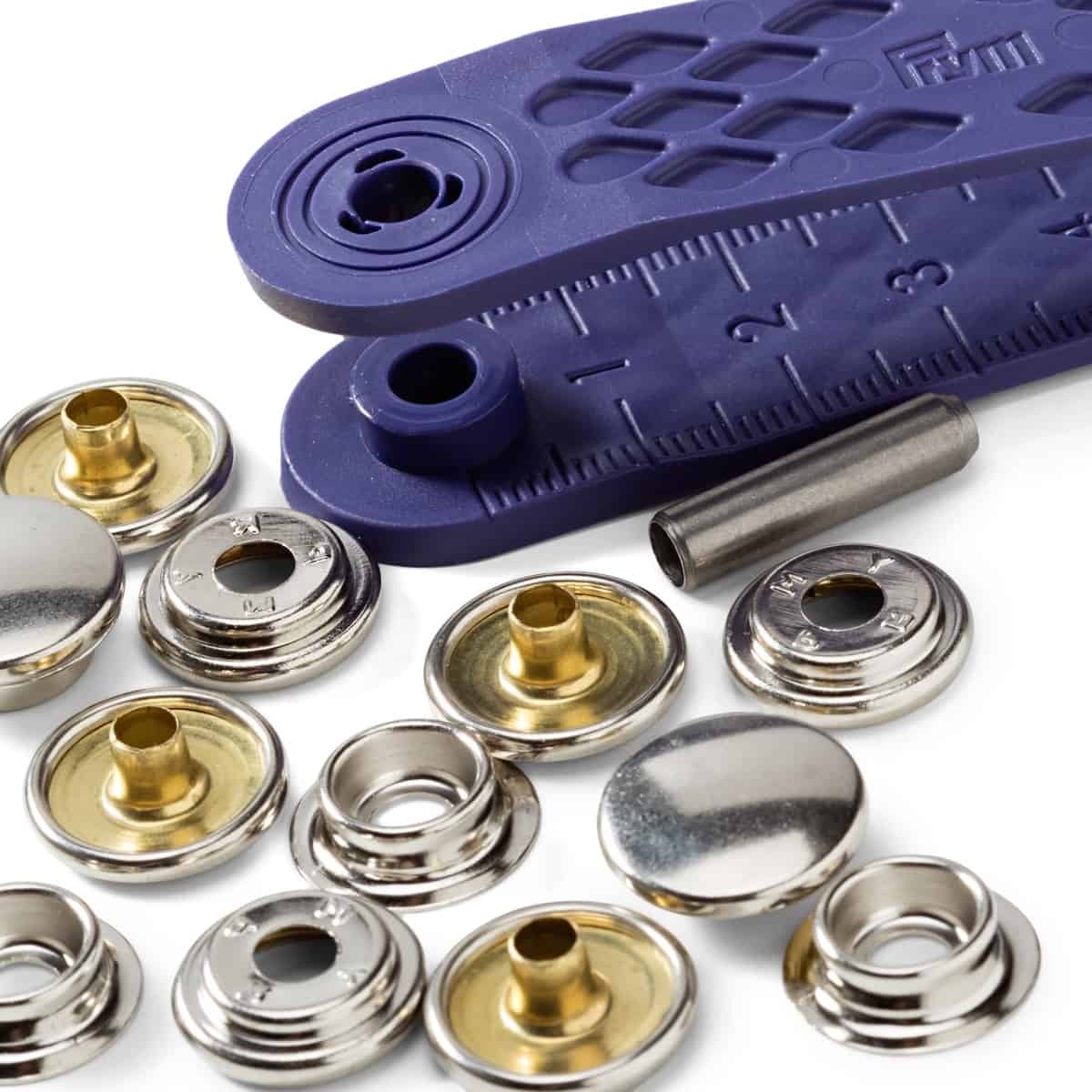 Bottoni a pressione da avvitare 15 mm 10 pz