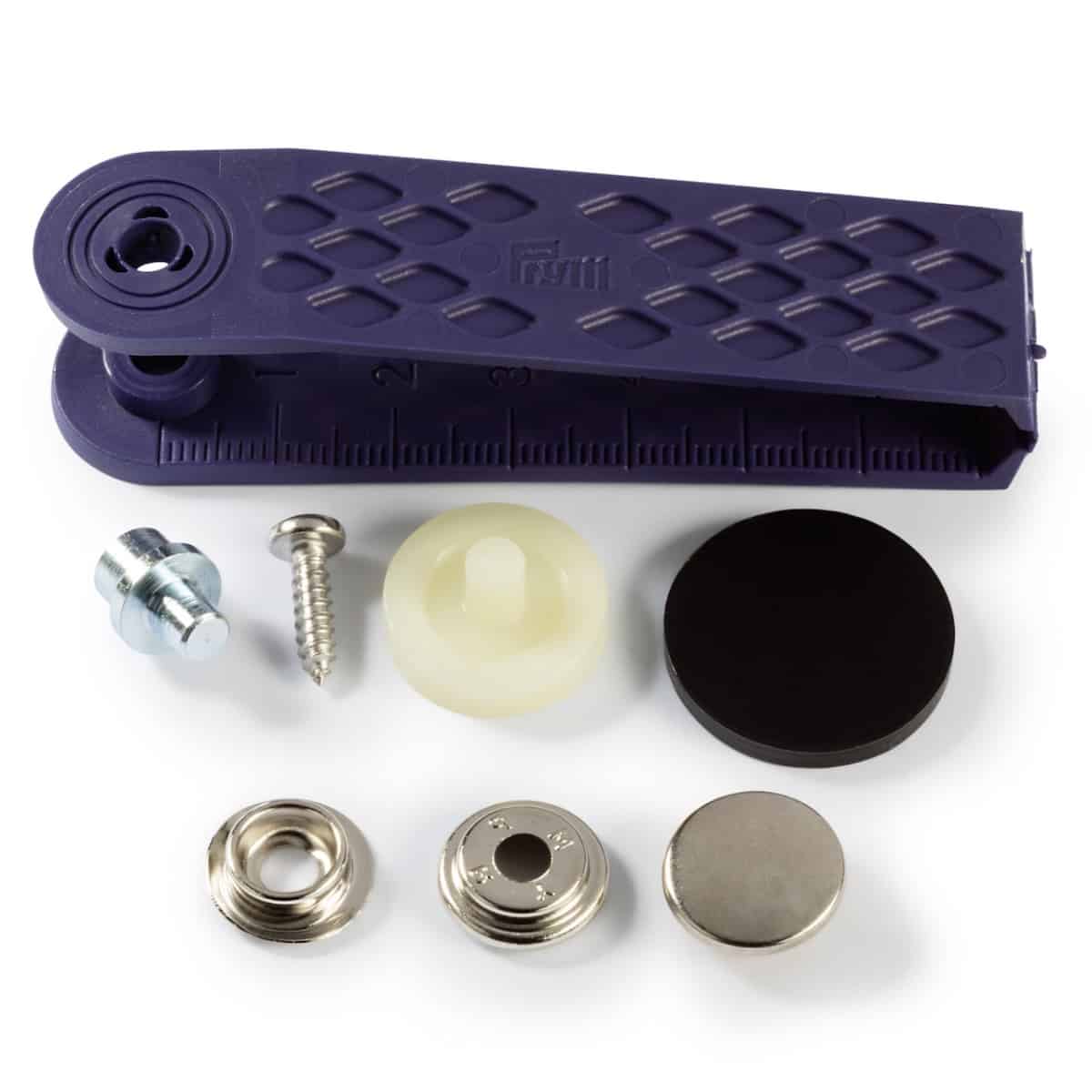 Bottoni a pressione da avvitare 15 mm 10 pz