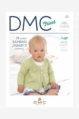 DMC Tricot Baby Kntting 24 Modelli Baby, 16720