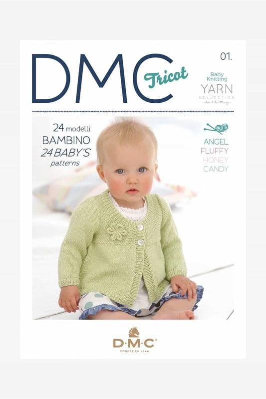 DMC Tricot Baby Kntting 24 Modelli Baby, 16720