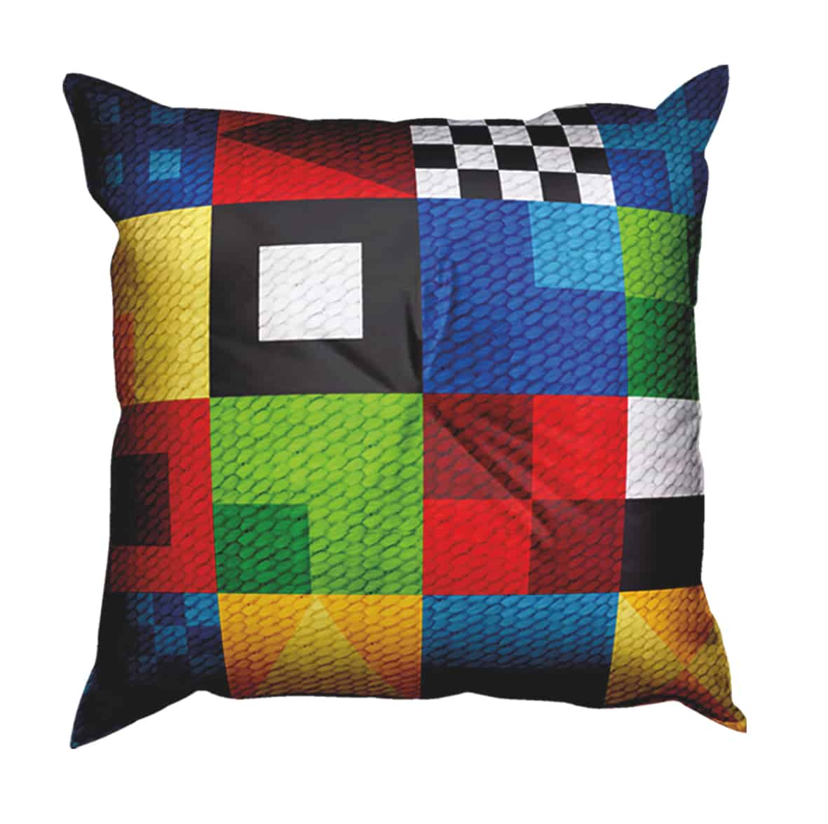 Any Color you like - Cuscino da ricamare a mezzo punto su tela