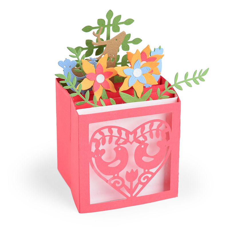 Fustella per carta Sizzix - Scatola di Natale Fustella per carta Sizzix - Scatola di Natale