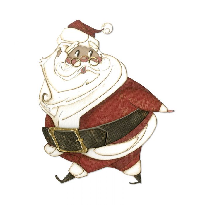 Fustella Thinlits - Babbo Natale Allegro Fustella Thinlits - Babbo Natale Allegro