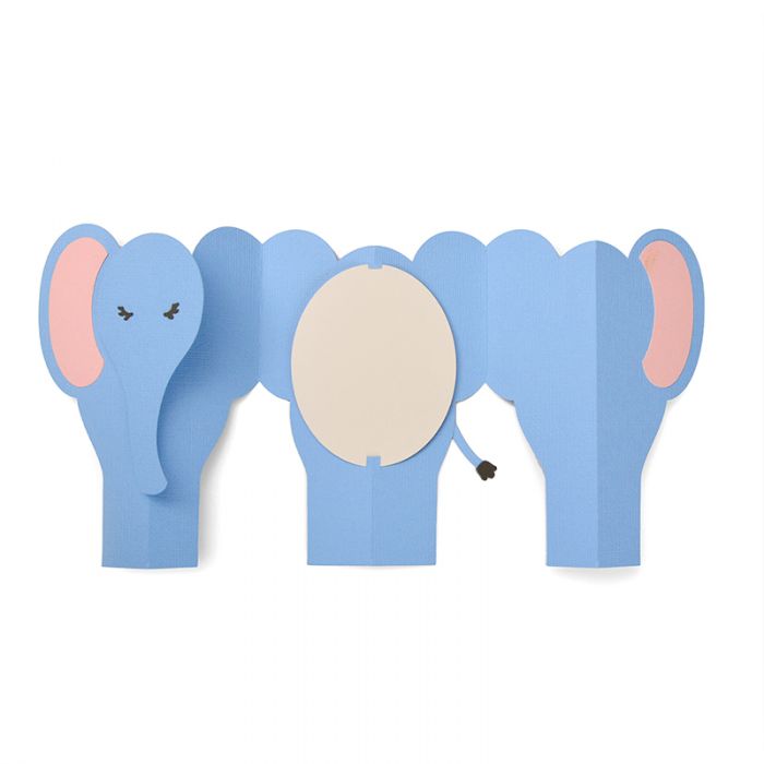 Thinlits - Fustella Biglietto Elefante Fold-A-Long Thinlits - Fustella Biglietto Elefante Fold-A-Long