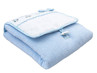 Collezione Baby Bear - Fasciatoio da viaggio con tela aida per il punto croce Collezione Baby Bear - Fasciatoio da viaggio con tela aida per il punto croce