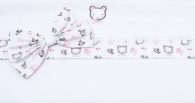 Collezione Baby Bear - Lenzuolino da ricamare a punto croce