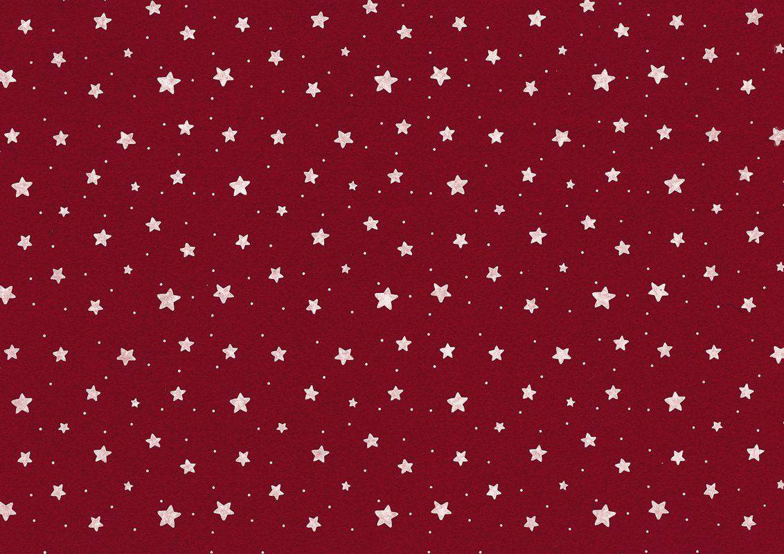 Feltro stampato 1 mm Stelline 30x40 cm vari colori