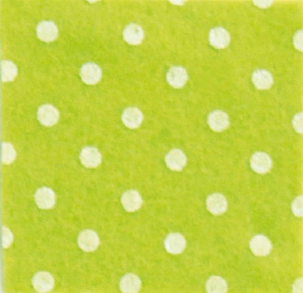 Feltro stampato 1 mm Pois 30x40 cm vari colori