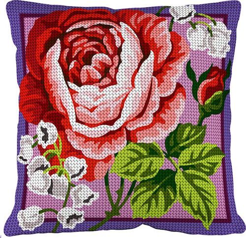 Cuscino mezzo punto Lilie and Rose, 15765 Cuscino mezzo punto Lilie and Rose, 15765
