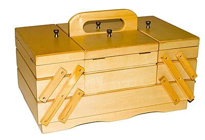 Portalavori Legno Chiaro Art. 278008-1, 6879