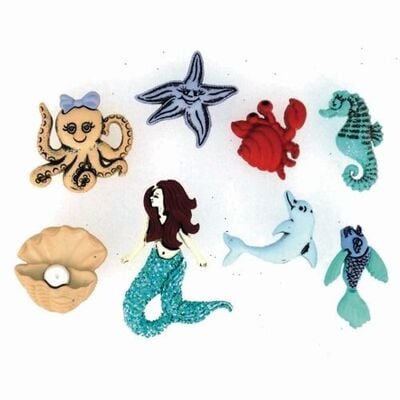 Bottoni Dress It Up Var. Mermaids