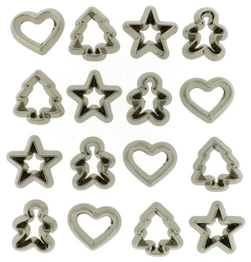 Bottoni Dress It Up Var. Mini Cookie Cutters