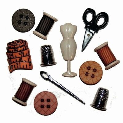 Bottoni Dress It Up Var. Sewing Room, 12652