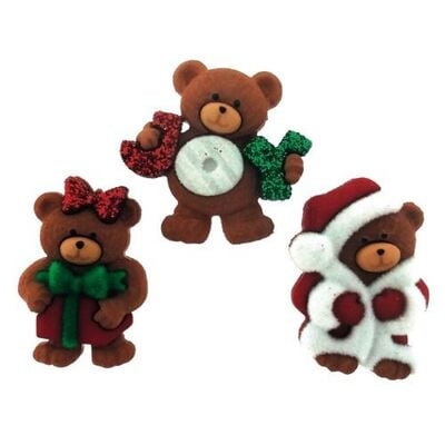 Bottoni Dress It Up Var. A Beary Merry Christmas, 12545