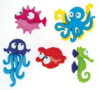 Bottoni Dress It Up Var. Creatures Of The Sea, 12468