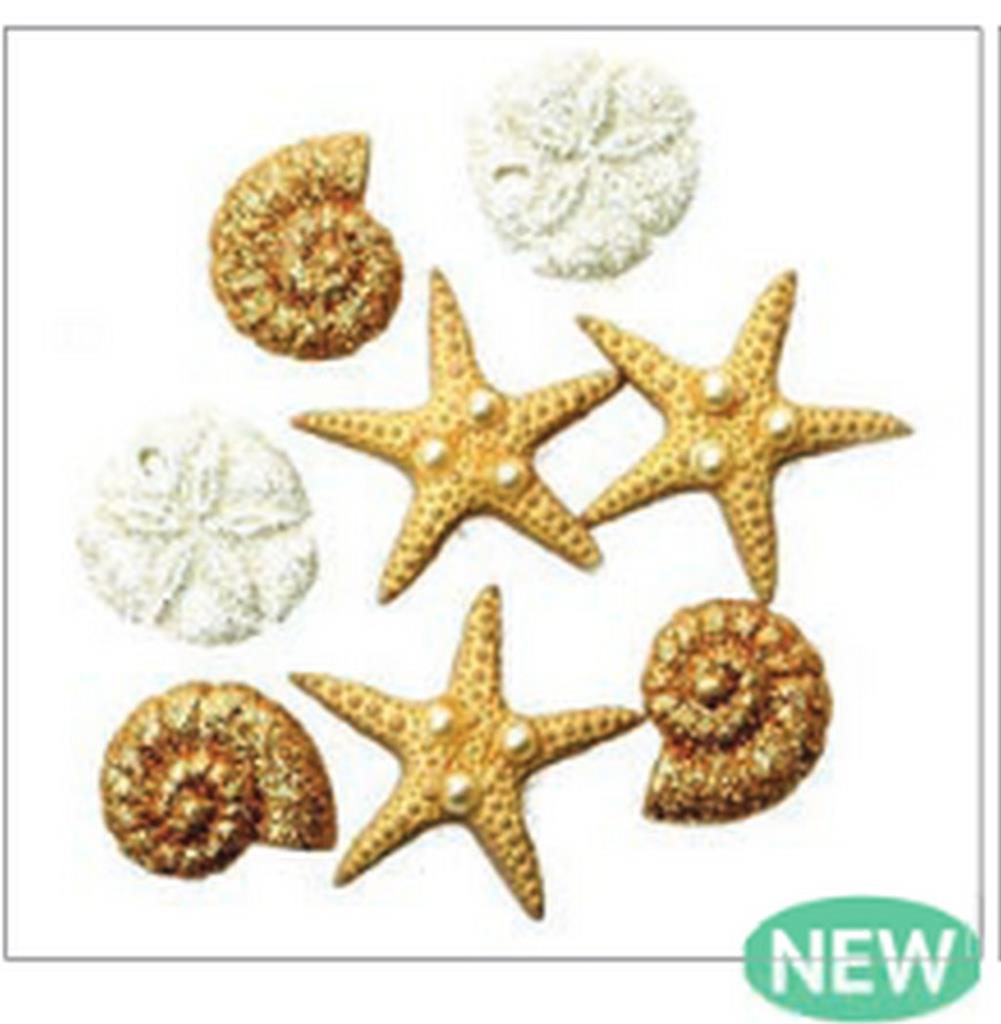 Bottoni Dress It Up Var. Glitter Beach
