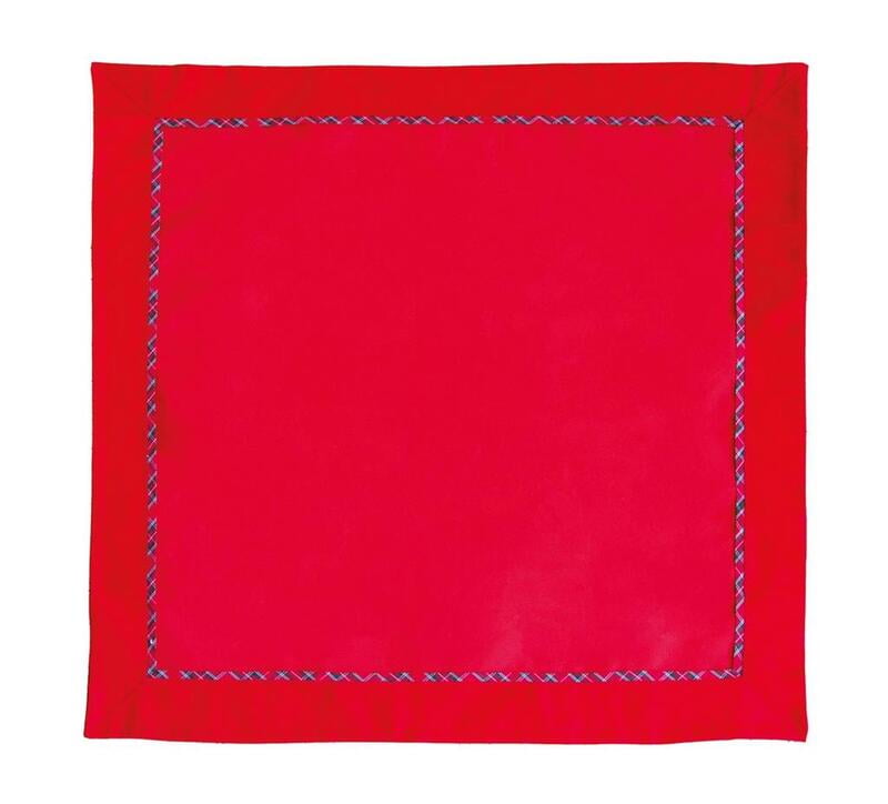 Tovaglia 90x90 cm Punto Croce Natale