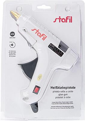 Pistola per colla a caldo 60W cavo 1.5 mt