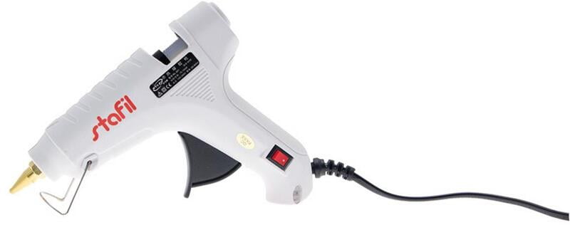 Pistola per colla a caldo 60W cavo 1.5 mt