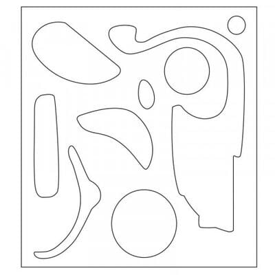 Fustella per Feltro Vespa, 15663 Fustella per Feltro Vespa, 15663
