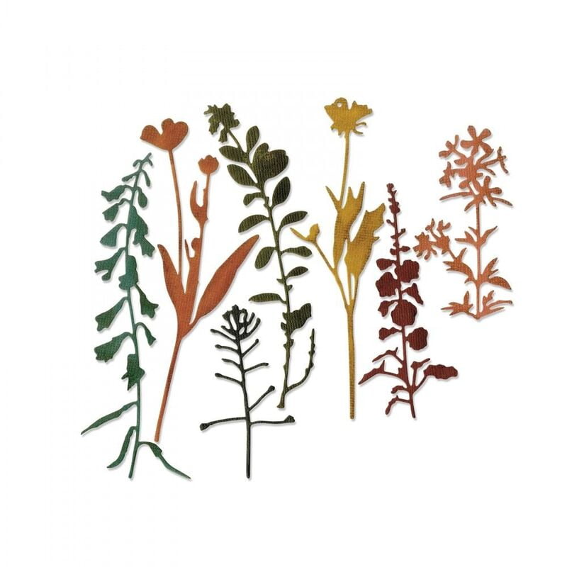 Fustella per Carta Fiori di Campo II Fustella per Carta Fiori di Campo II