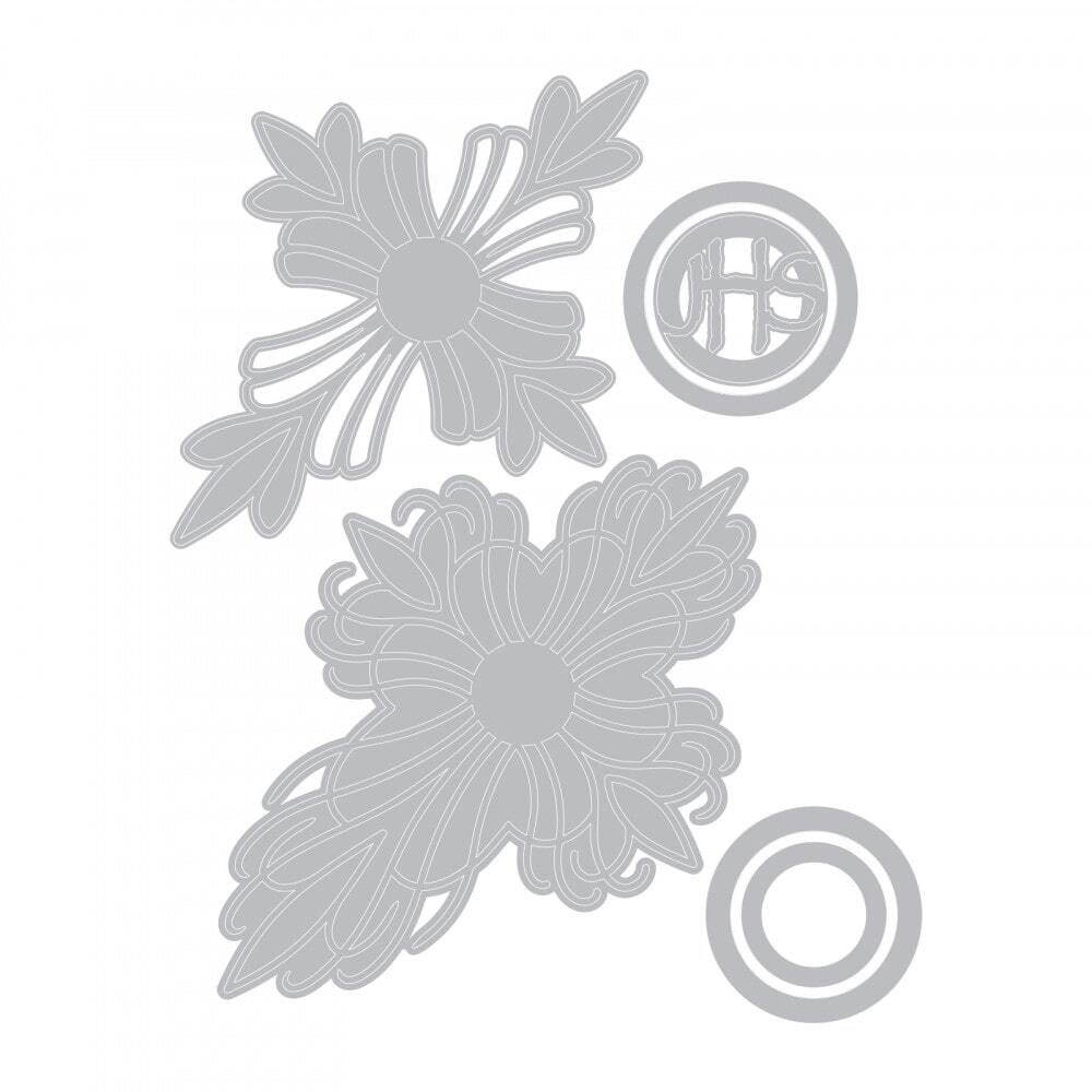 Fustella per carta Thinlits Croci Ornamentali, 19873 Fustella per carta Thinlits Croci Ornamentali, 19873