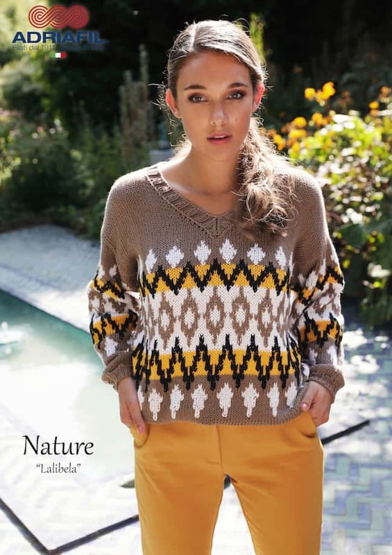 Pull Lalibela fatto a mano con Nature