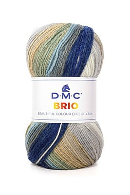 DMC Brio - Gomitolo misto lana sfumata 100 gr. (Tutti i colori)