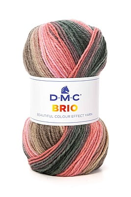 DMC Brio - Gomitolo misto lana sfumata 100 gr. (Tutti i colori)