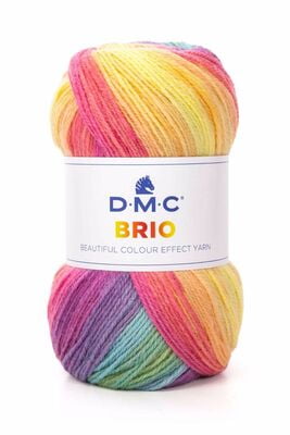 DMC Brio - Gomitolo misto lana sfumata 100 gr. (Tutti i colori)