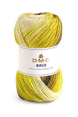 DMC Brio - Gomitolo misto lana sfumata 100 gr. (Tutti i colori)