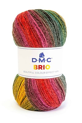 DMC Brio - Gomitolo misto lana sfumata 100 gr. (Tutti i colori)