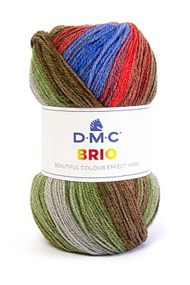 DMC Brio - Gomitolo misto lana sfumata 100 gr. (Tutti i colori)