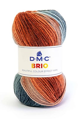 DMC Brio - Gomitolo misto lana sfumata 100 gr. (Tutti i colori)