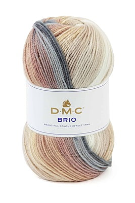 DMC Brio - Gomitolo misto lana sfumata 100 gr. (Tutti i colori)