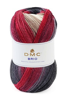 DMC Brio - Gomitolo misto lana sfumata 100 gr. (Tutti i colori)