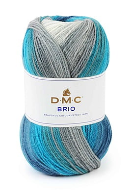 DMC Brio - Gomitolo misto lana sfumata 100 gr. (Tutti i colori)