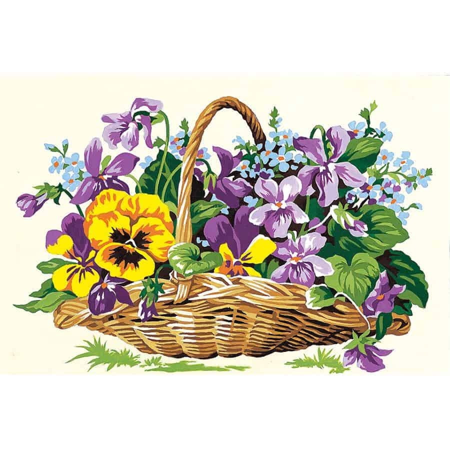 Mezzo Punto SEG cesto di fiori Mezzo Punto SEG cesto di fiori