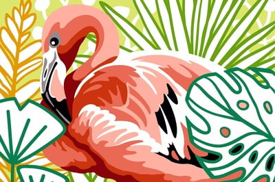 Serie Bird Style - Fenicottero