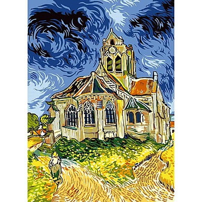 La chiesa di Auvers-sur-Oise di Van Gogh