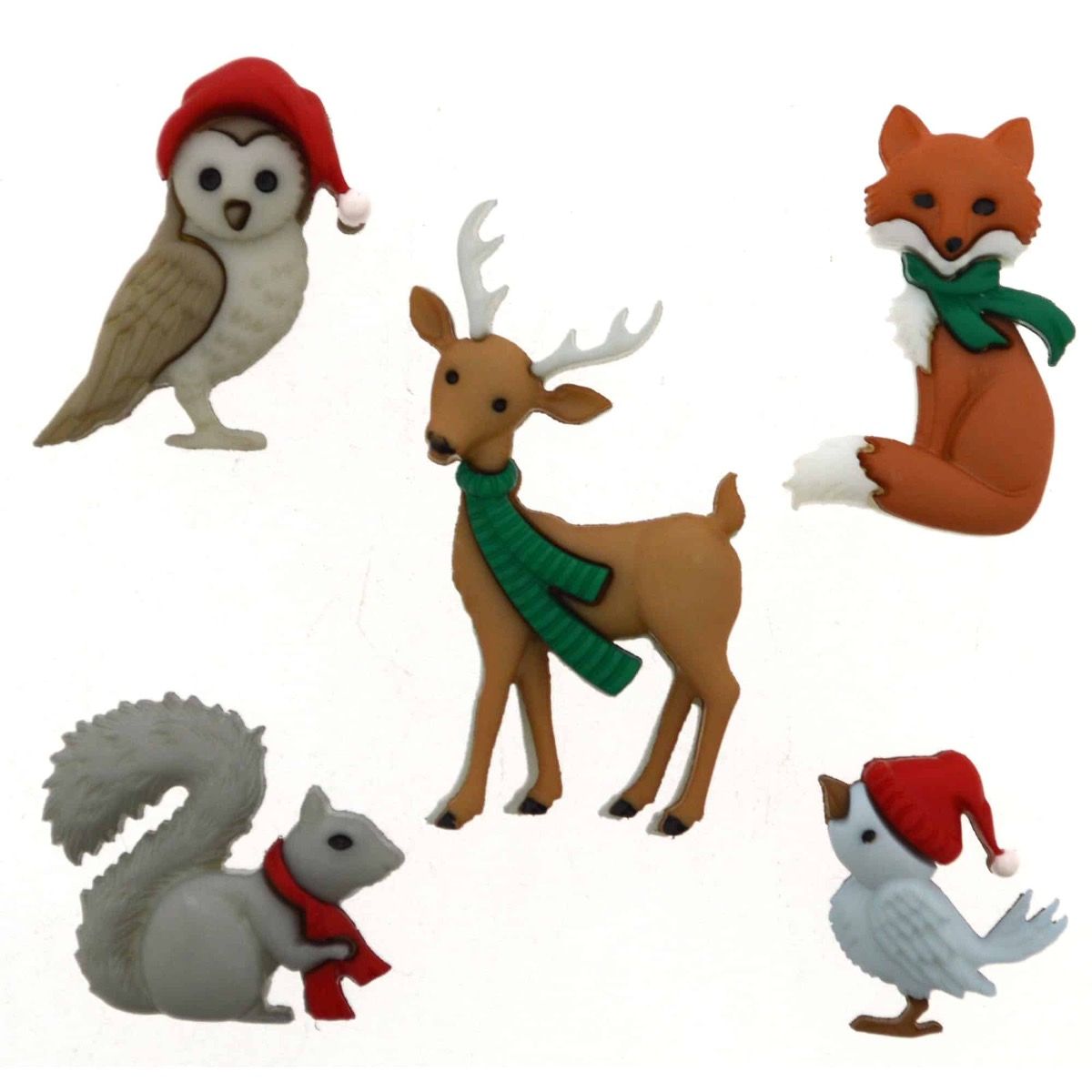Bottoni Dress it Up - Woodland Holiday Bottoni Dress it Up - Woodland Holiday