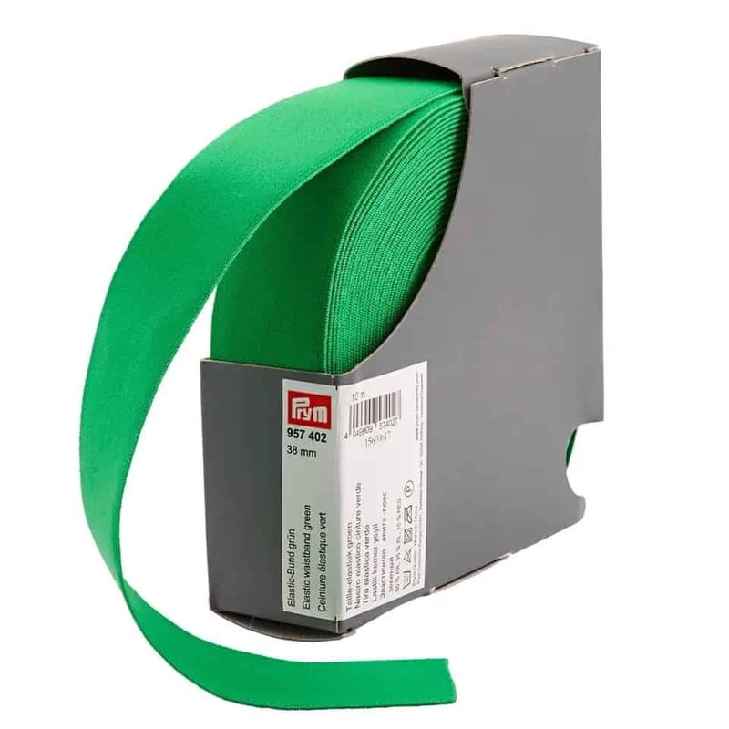 Nastro Elastico Verde 38 mm Prym Elastico