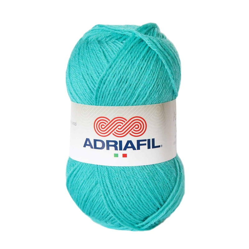 Azzurra - Filato misto lana sottile 48 smeraldo