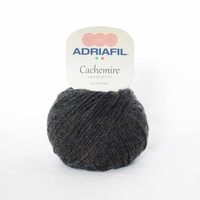 Cachemire Gomitolo Colore 25 grigio scuro