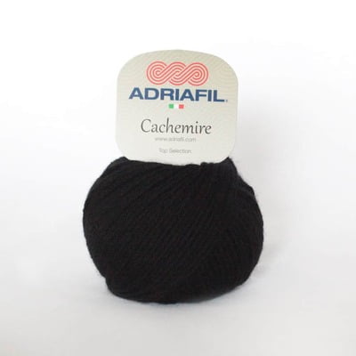 Cachemire Gomitolo Colore 26 Nero